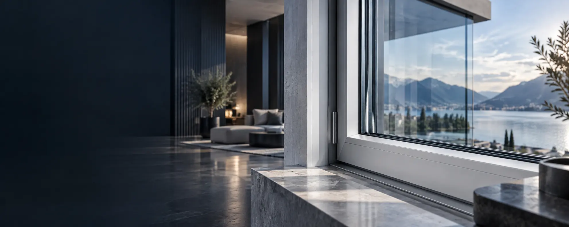 Nowoczesne okna PVC Roofex w architekturze premium