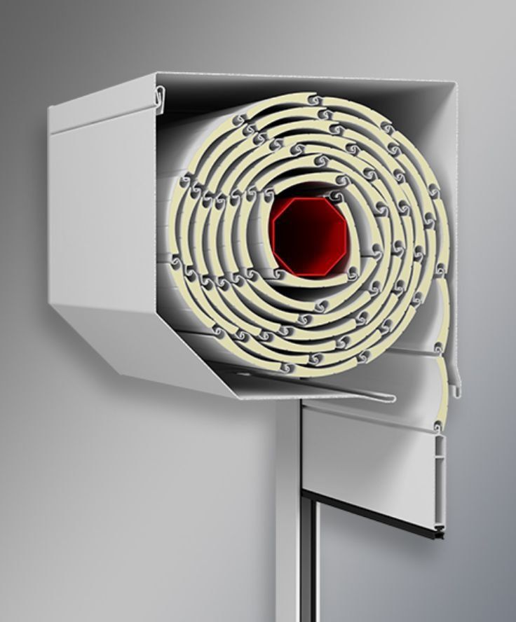 Render systemu Rolety adaptacyjne